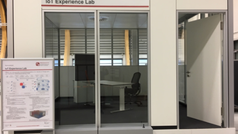 IoT-Experience-Lab Bürowürfel