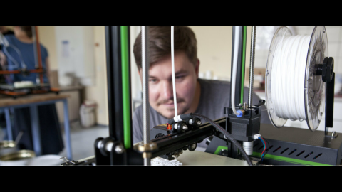 3D-Druck in der Hochschule Merseburg