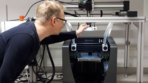 Demonstrator Qualitätsüberwachung im 3D-Druck