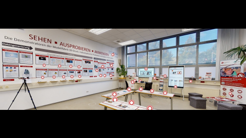 Der virtuelle Showroom der Modellfabrik 3D-Druck an der Ernst-Abbe-Hochschule Jena