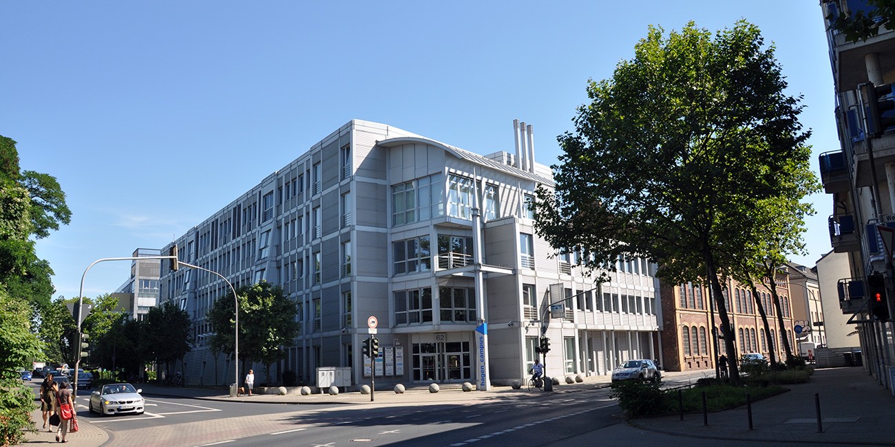 Blick auf die Geschäftsstelle vom Mittelstand-Digital Zentrum Rheinland